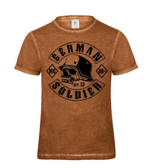 T-Hemd - Used Look - German Solider - Motiv 2 - Rusty Clash