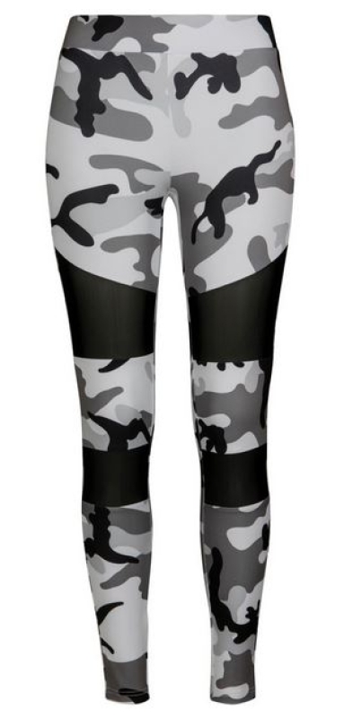 Frauen - Leggings - Camo Tech Mesh - snowcamo