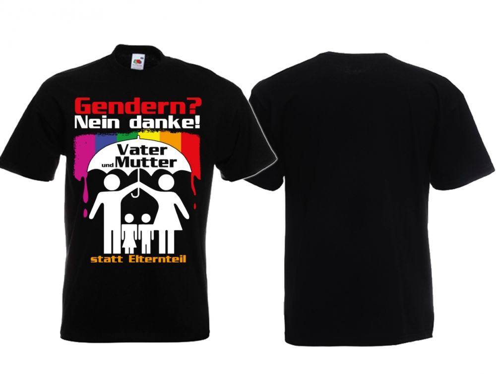 Frauen T-Shirt - Gendern - Nein Danke - Pro Familie