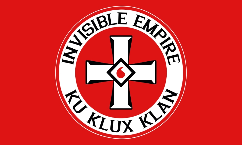 Fahne - KKK - Invisible Empire - Neuauflage