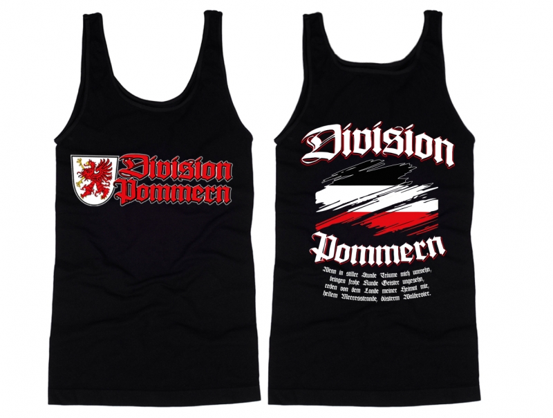 Muskelshirt/Tank Top - Division + Druckwunsch - Motiv 2