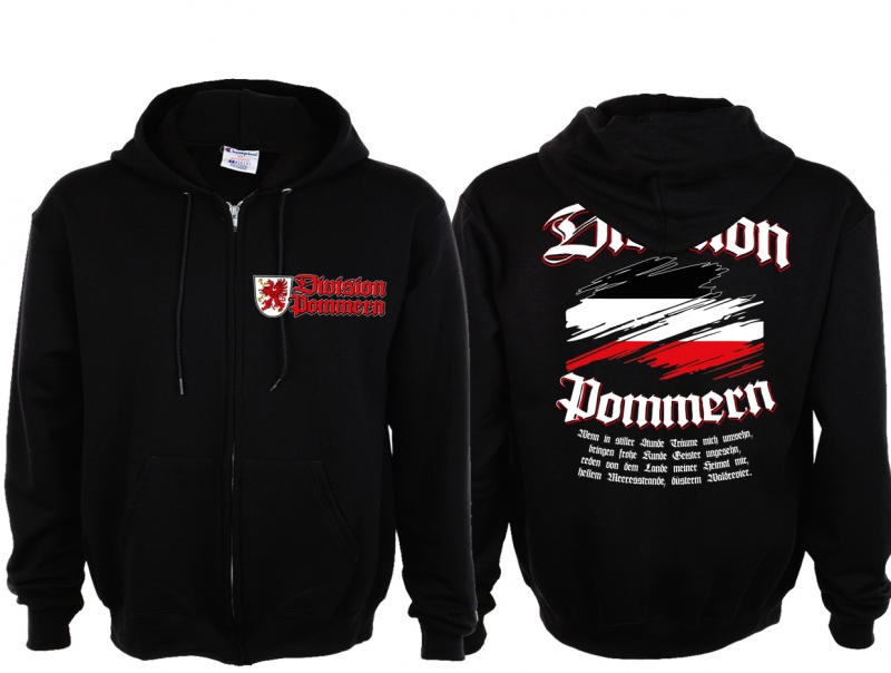 Kapuzenjacke - Division Pommern