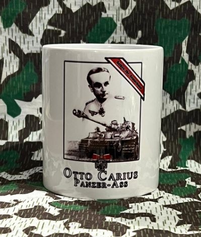 Tasse - Otto Carius - Motiv 2