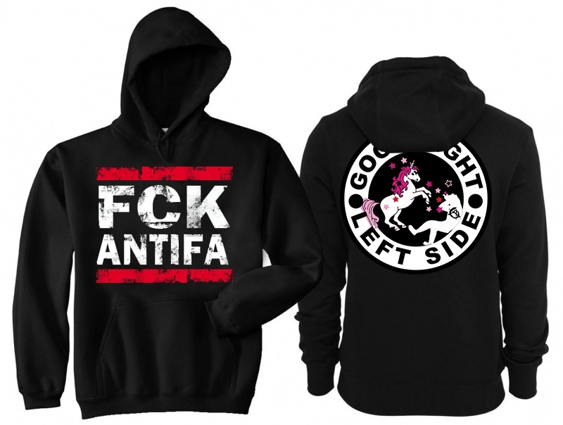 Frauen - Kapuzenpullover - FCK Antifa - Motiv 6