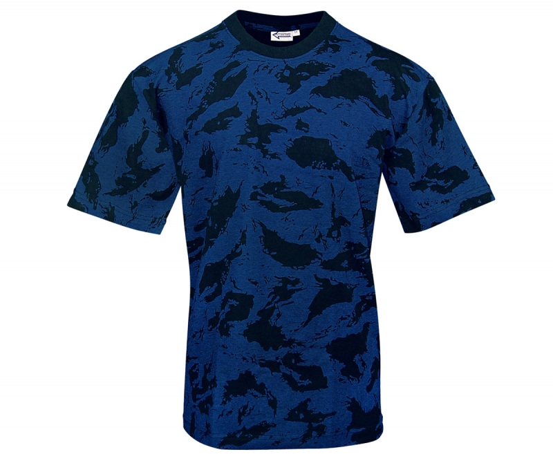 T-Hemd - Russian-Blue-Camo