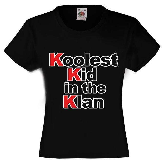 Kinder T-Shirt - Koolest Kid - schwarz