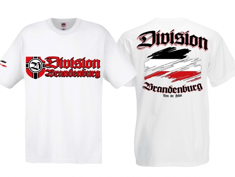 Frauen T-Shirt - Division Brandenburg - weiß