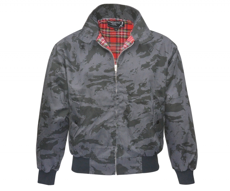 Harrington Jacke - unbedruckt - Russian Night