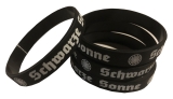 Silikon Armband - Schwarze Sonne