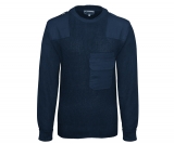 Pullover - BW mit Brusttasche - navy