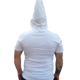 Premium Shirt - KKK mit Maskenfunktion - klassisch - weiß