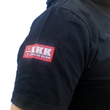 Premium Shirt - KKK mit Maskenfunktion - klassisch - schwarz