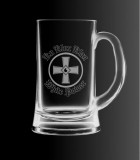 Bierkrüge aus Glas - KKK - Ku Klux Klan - Motiv 4