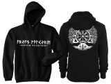 Frauen - Kapuzenpullover - Aryan Valkyrie - Vegvisir - schwarz/weiß