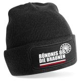 Mütze - BD - Bündnis 88 - schwarz