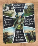 Mausunterlage / Mousepad / Mauspad - Der Gott der Eisen wachsen ließ