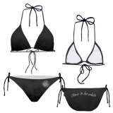 Bikini Set - Schwarze Sonne - Born to be White