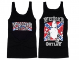 Muskelshirt/Tank Top - Weisser Outlaw