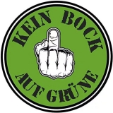 Autoaufkleber - Kein Bock auf Grüne - 10cm