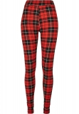 Frauen - Leggings - Soft AOP - redcheck