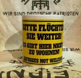 Tasse - Bitte flüchten Sie weiter