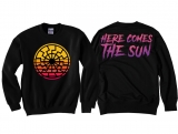 Pullover - Retro - Schwarze Sonne - Here comes the Sun - schwarz