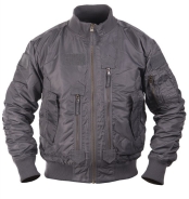 Jacke - Tactical Fliegerjacke - urban grau