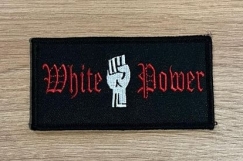 Aufnäher - White Power - mit Klett