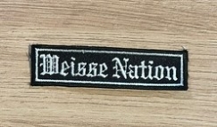 Aufnäher - Weisse Nation