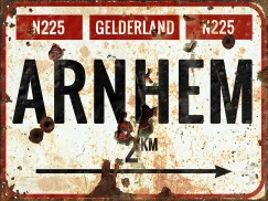 Blechschild - 30x40cm - Arnheim / Arnhem