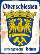 Blechschild - 12x18cm - Oberschlesien - Unvergessene Heimat