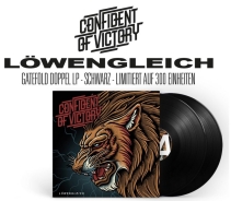 CONFIDENT OF VICTORY - LÖWENGLEICH - DOPPEL LP SCHWARZ UNNUMMERIERT