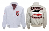 Harrington Jacke - bedruckt - weiß - Division Thüringen