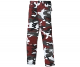 McAllister - Army Cargo Hose - Red-Camo