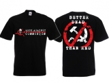 Frauen T-Shirt - RAC - better dead than red