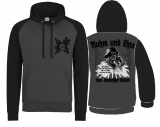 Baseball - Hoodie - 70 Jahre - classic - Charcoal/JetBlack