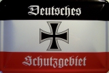 Blechschild - Deutsches Schutzgebiet - Motiv 2 - D17 (34)