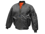 Jacke - Bomberjacke MA1 - gunmetal - 3XL