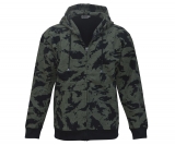 Kapuzenjacke - Night-Camo-Oliv